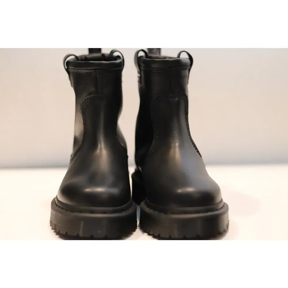 Dr. Martens Anistone Lo Leather Biker Boots Sz 7